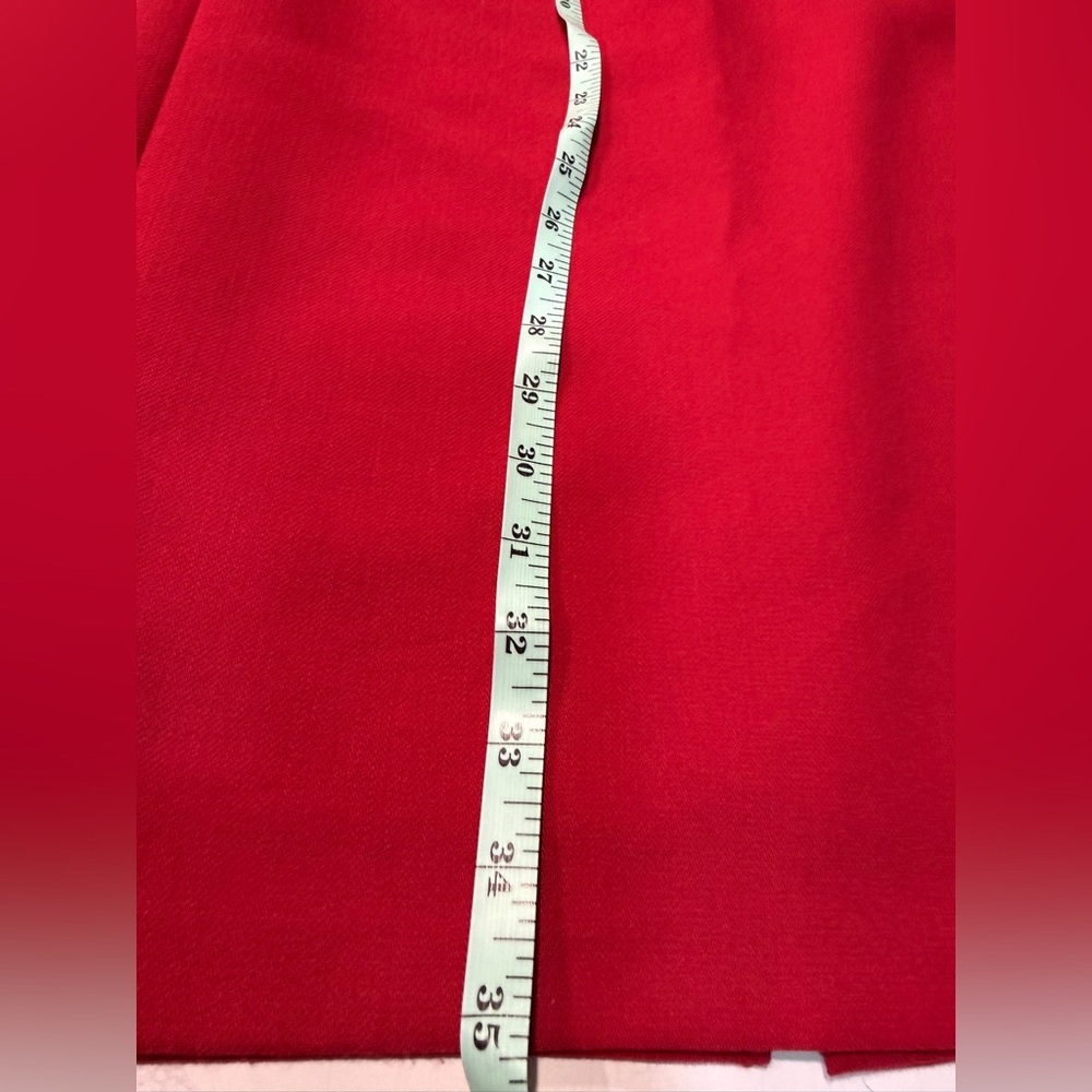 Chic Red Pencil Skirt for Women - Picture 6 of 7